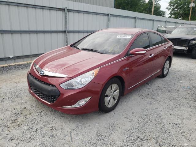 Photo 2 from auction – 2014 HYUNDAI SONATA HYB with VIN KMHEC4A45EA116975