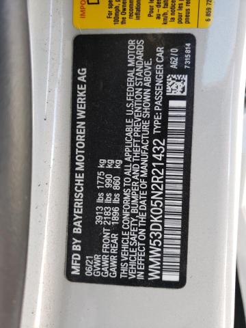 Photo 10 from auction – 2022 MINI COOPER S with VIN WMW53DK05N2R21432