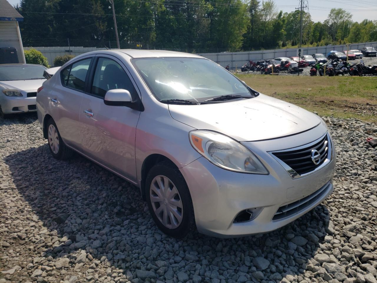 NISSAN VERSA S 2012 with VIN 3N1CN7APXCL942473 - Photo from auction