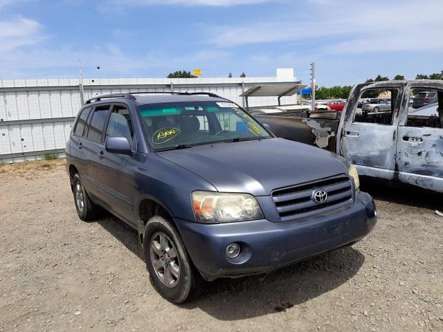 TOYOTA HIGHLANDER 2006 with VIN JTEEP21A360178669 - Photo from auction