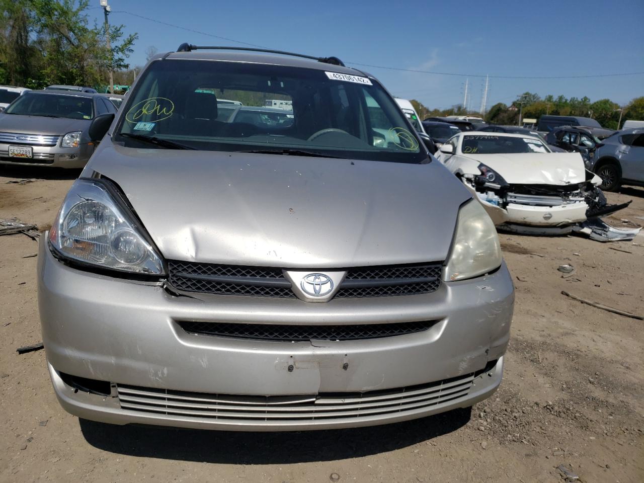 Photo 9 from auction – 2005 TOYOTA SIENNA CE with VIN 5TDZA23C55S275468