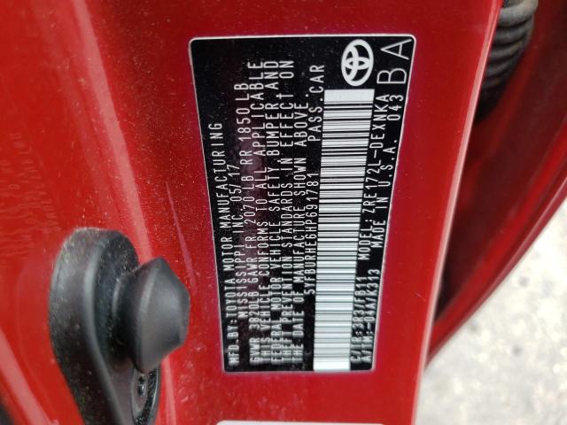Photo 10 from auction – 2017 TOYOTA COROLLA L with VIN 5YFBURHE6HP691781