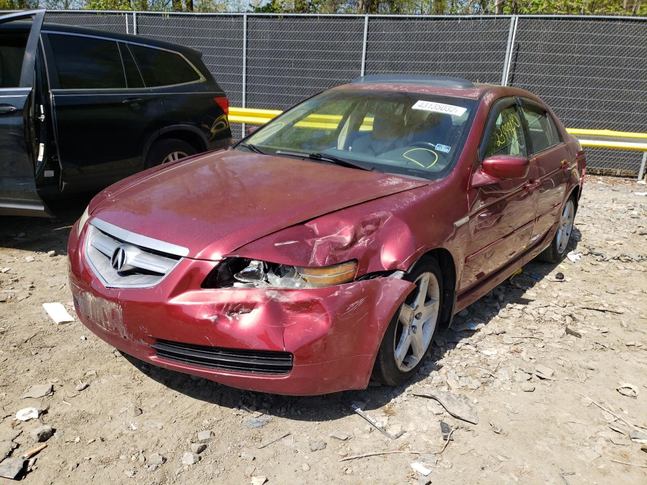 Photo 2 from auction – 2004 ACURA TL with VIN 19UUA66234A060110