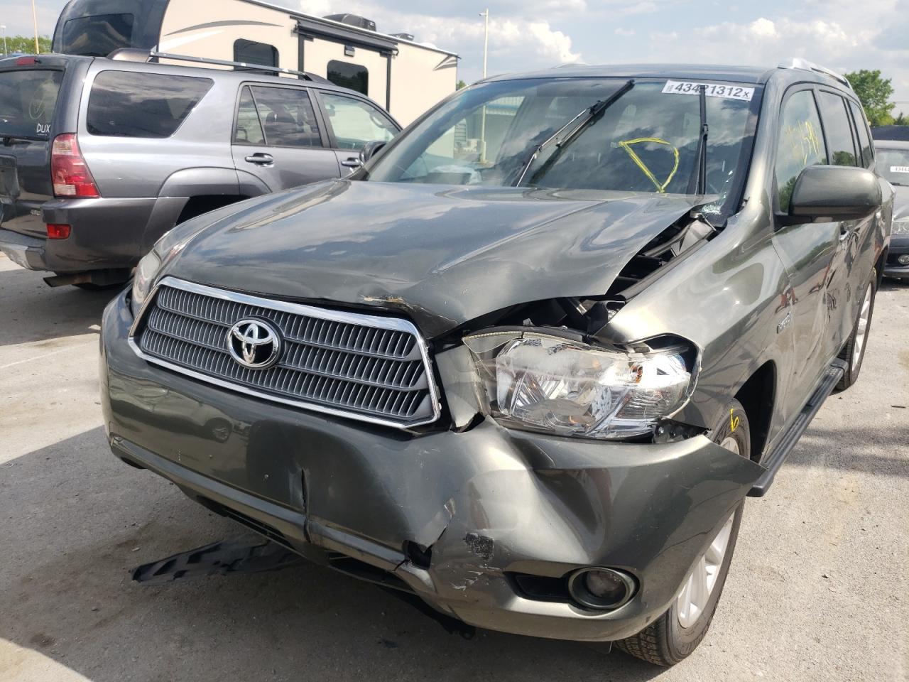 Photo 2 from auction – 2008 TOYOTA HIGHLANDER with VIN JTEEW44A982003330