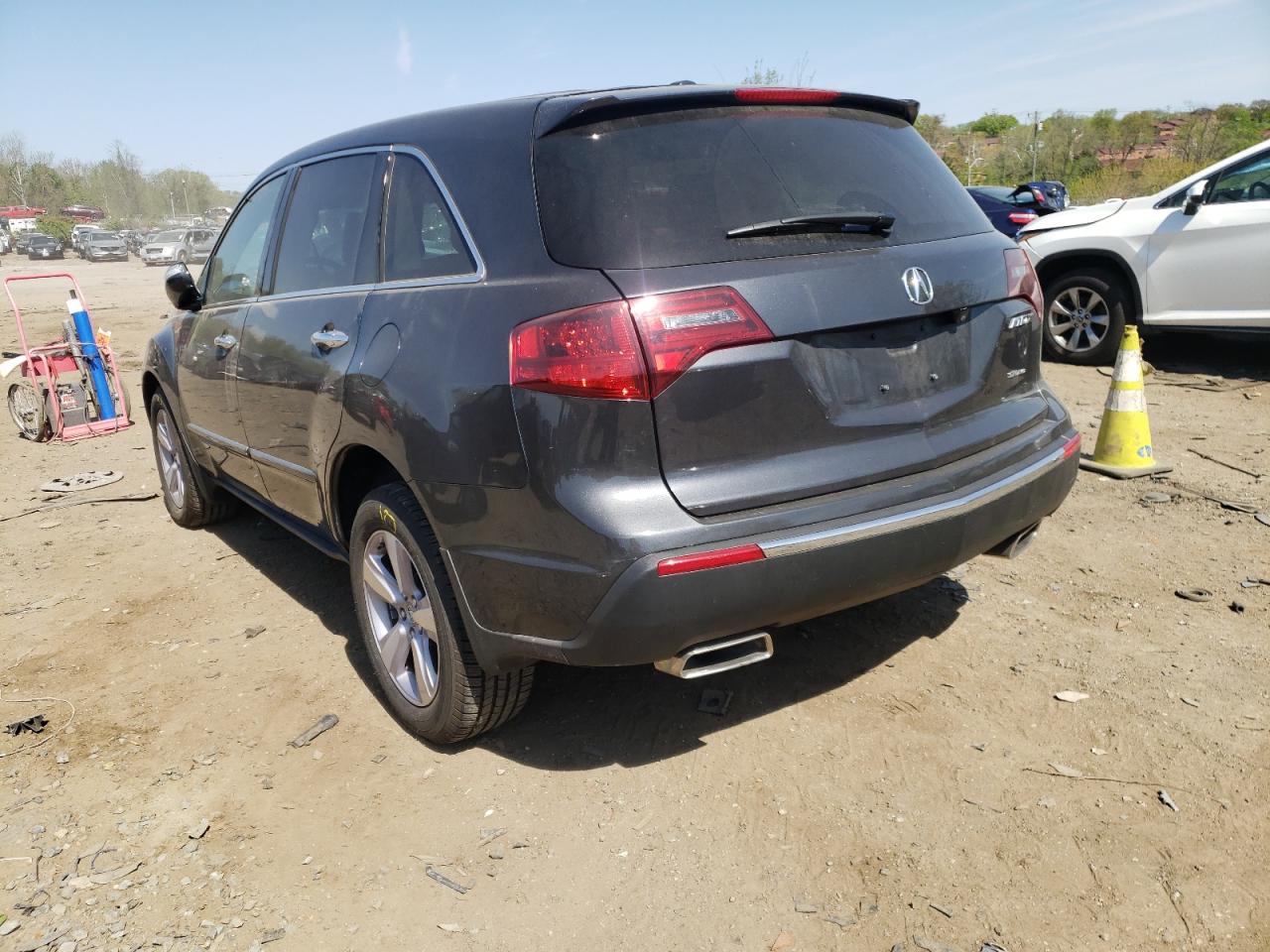 Photo 3 from auction – 2013 ACURA MDX TECHNO with VIN 2HNYD2H47DH524672
