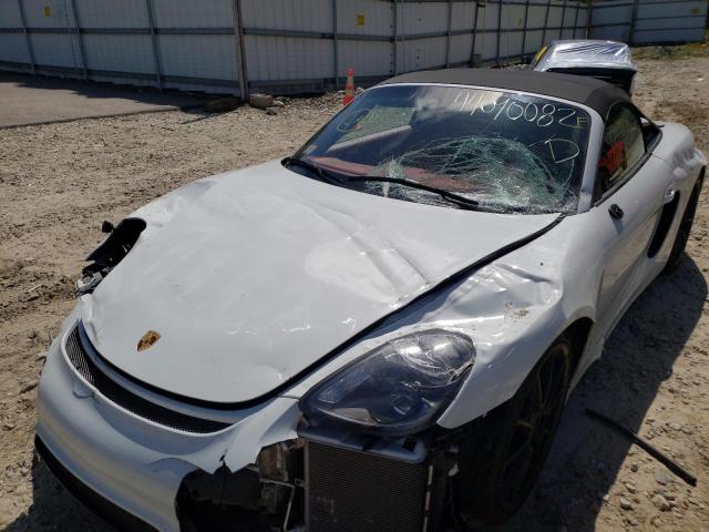 Photo 9 from auction – 2016 PORSCHE BOXSTER SP with VIN WP0CC2A86GS152111