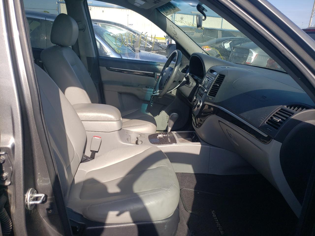 Photo 5 from auction – 2009 HYUNDAI SANTA FE G with VIN 5NMSG13D29H262494