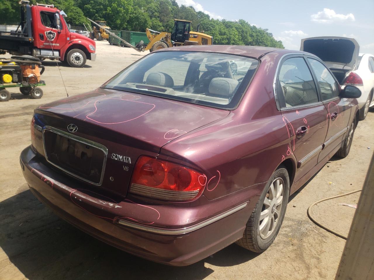 Photo 4 from auction – 2004 HYUNDAI SONATA GLS with VIN KMHWF35H94A062016
