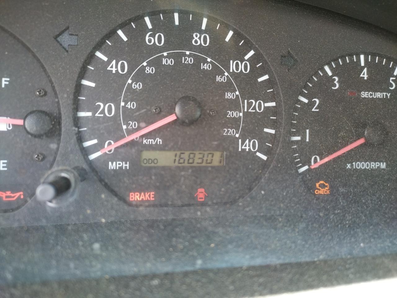 Photo 8 from auction – 2000 TOYOTA CAMRY SOLA with VIN 2T1CF22P7YC300072