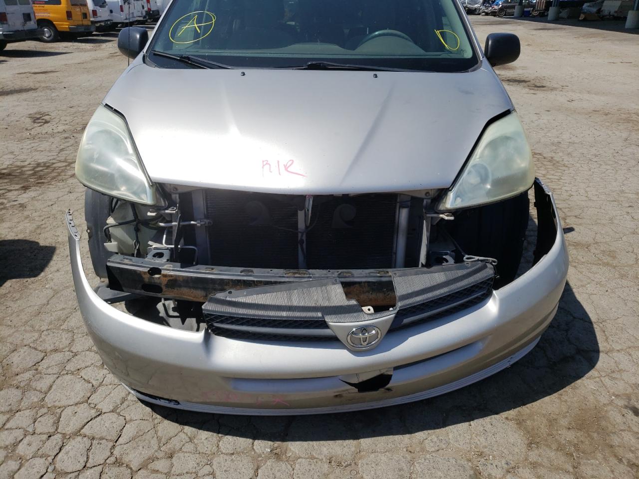 Photo 20 from auction – 2005 TOYOTA SIENNA CE with VIN 5TDZA23C45S237794