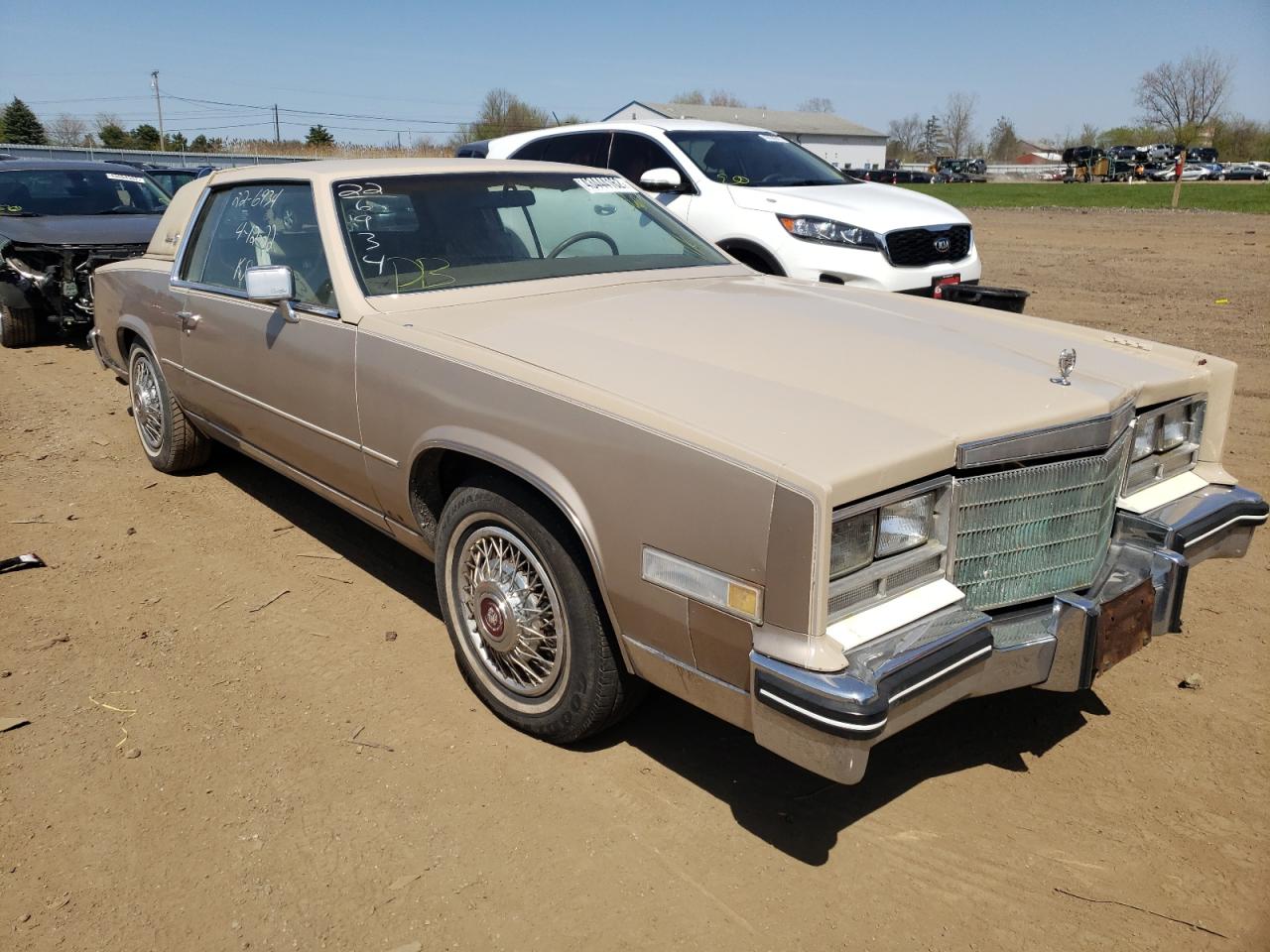 CADILLAC ELDORADO 1985 with VIN 1G6EL5789FE666794 - Photo from auction