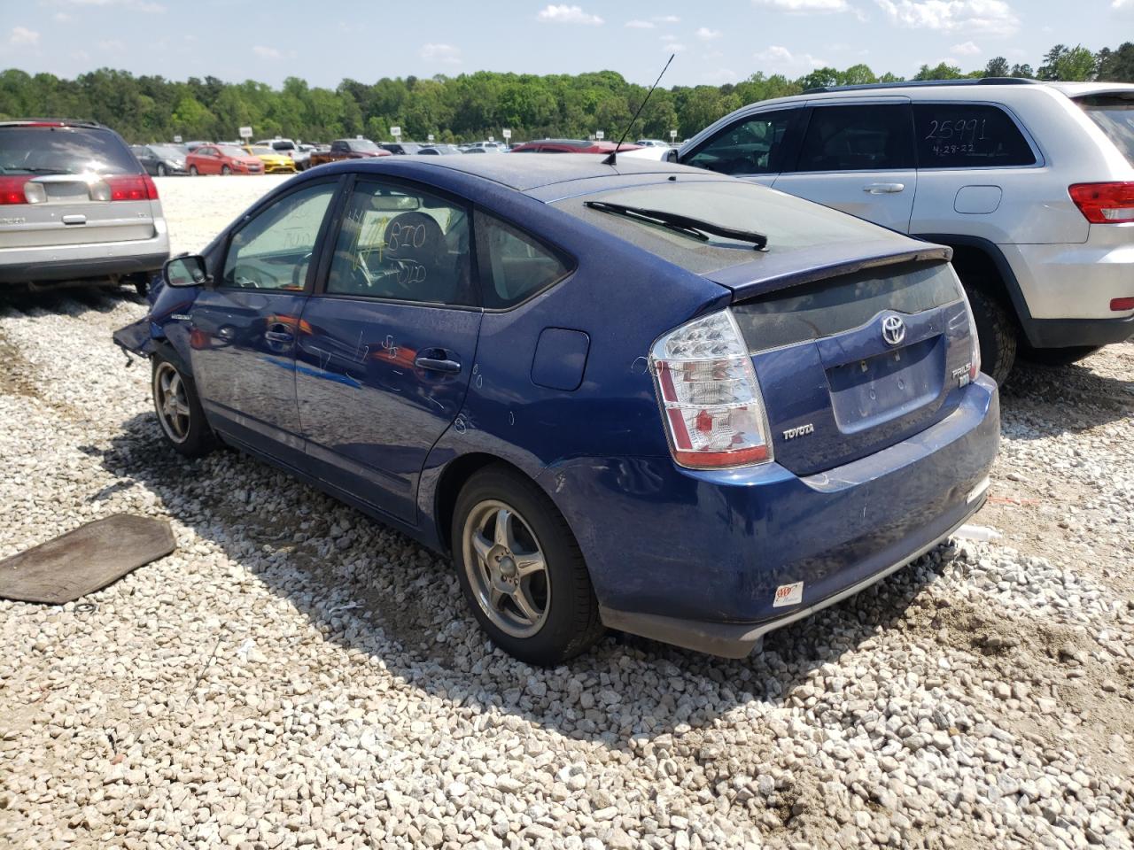 Photo 3 from auction – 2008 TOYOTA PRIUS with VIN JTDKB20U887789342