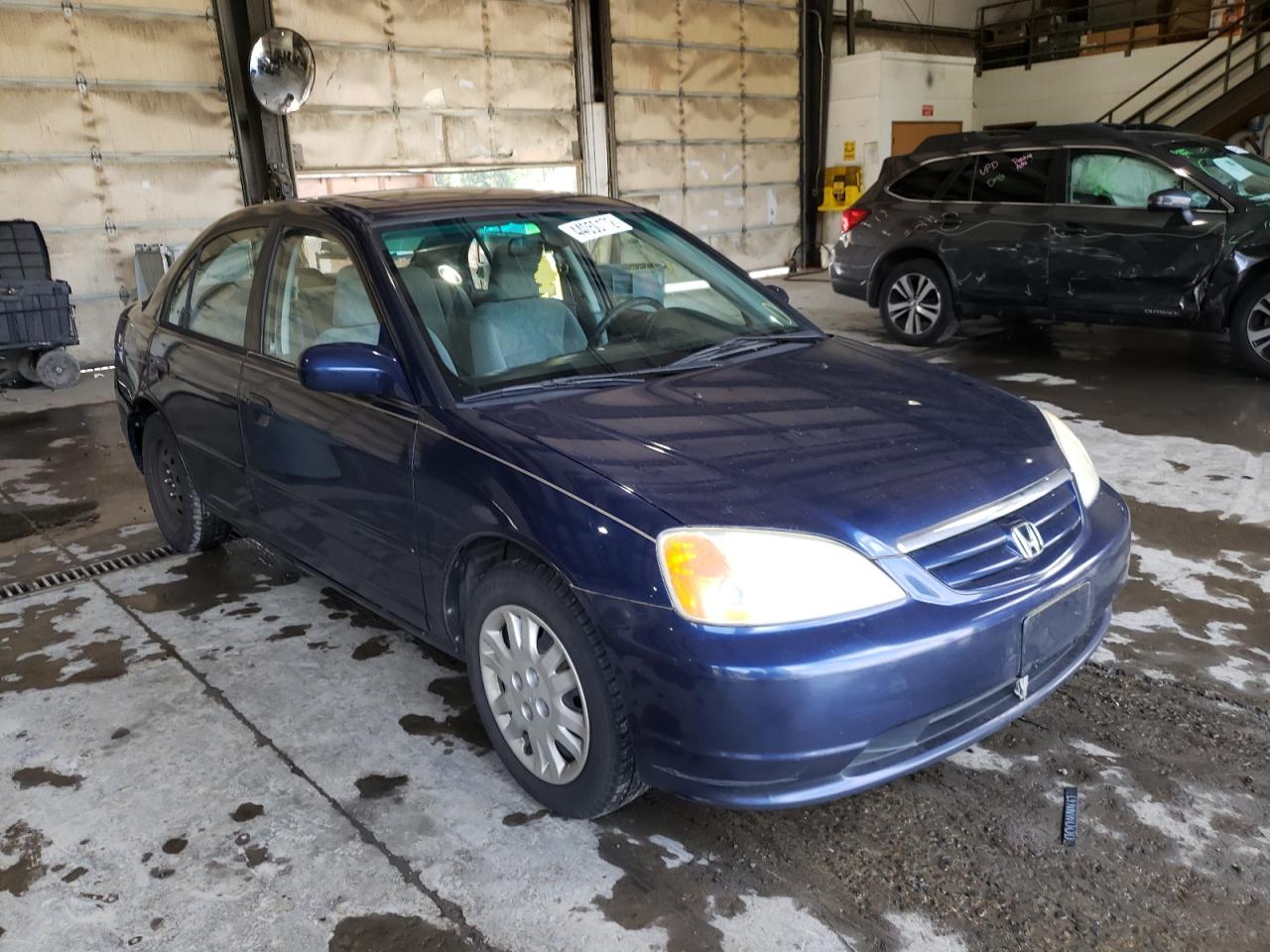 HONDA CIVIC EX 2002 with VIN JHMES26752S004230 - Photo from auction
