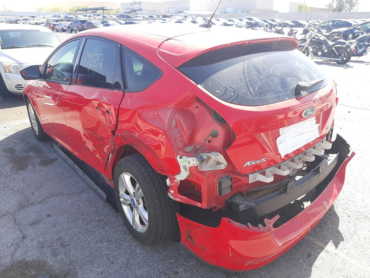 Photo 3 from auction – 2012 FORD FOCUS SE with VIN 1FAHP3K24CL222502