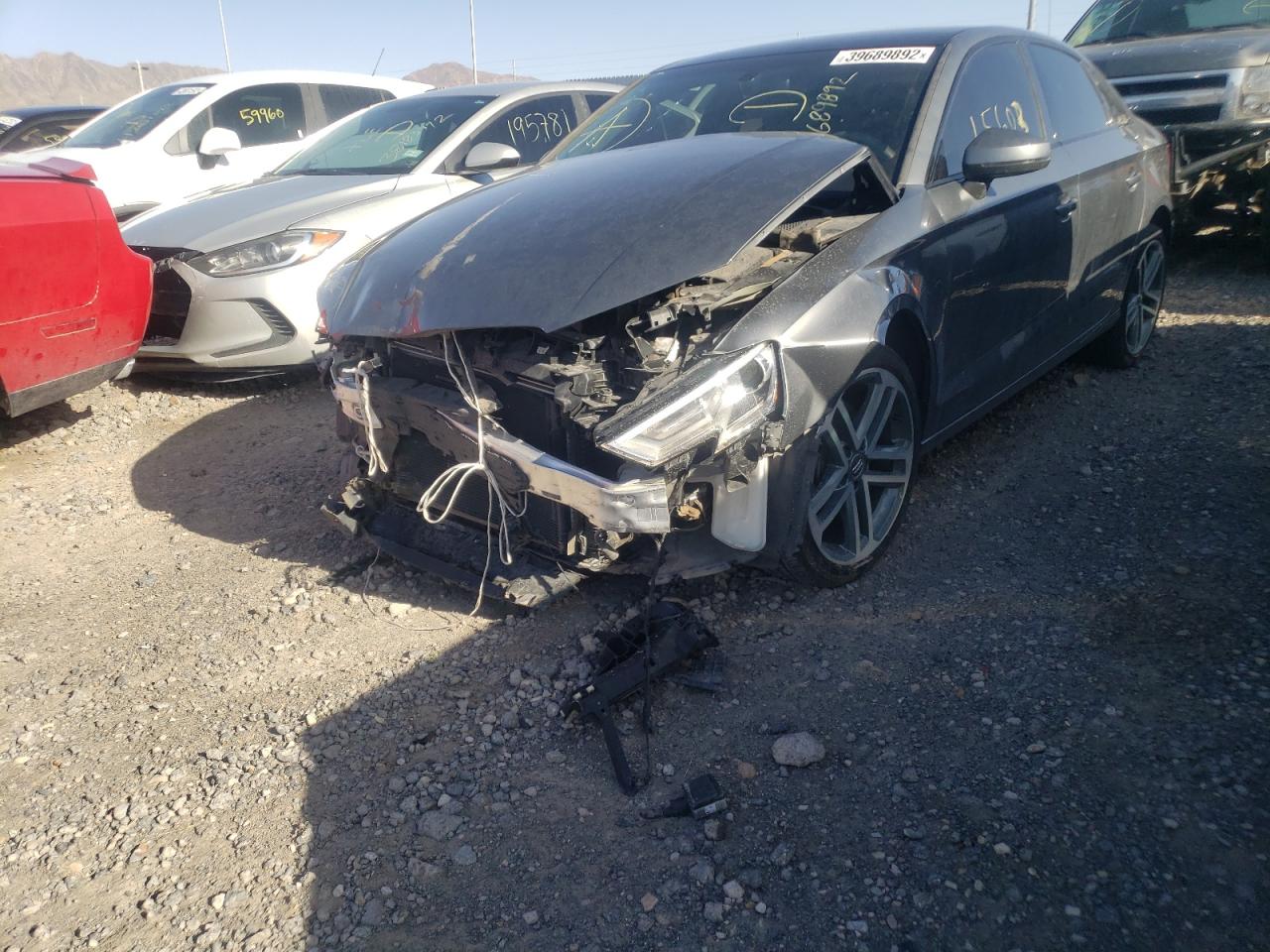 Photo 2 from auction – 2020 AUDI A3 PREMIUM with VIN WAUAUGFF4LA103804