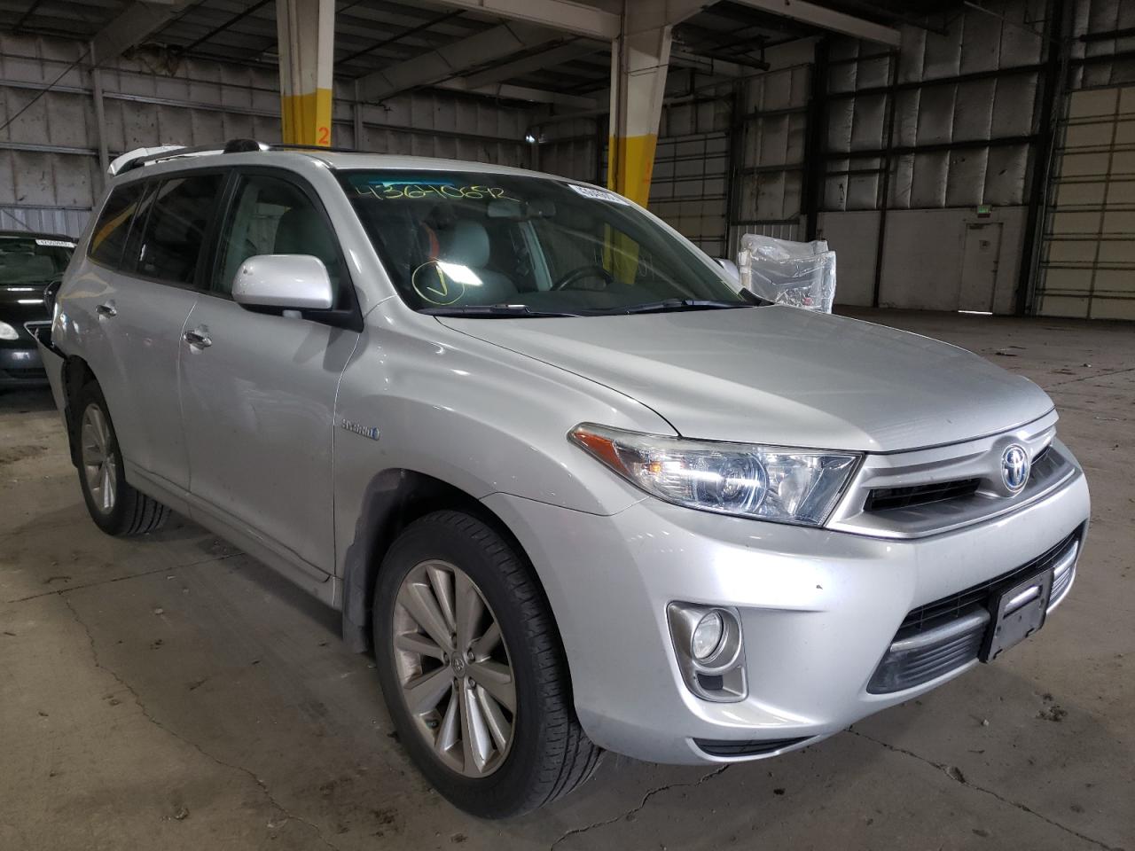 TOYOTA HIGHLANDER 2012 with VIN JTEDC3EH3C2006243 - Photo from auction