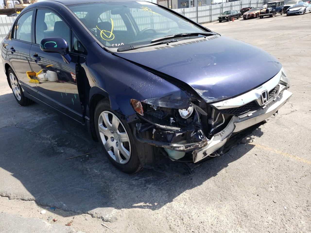 Photo 9 from auction – 2009 HONDA CIVIC LX with VIN 19XFA16539E036334