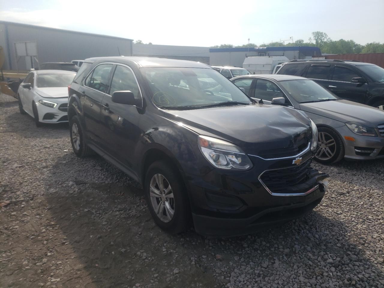 CHEVROLET EQUINOX LS 2017 with VIN 2GNALBEK4H1514541 - Photo from auction