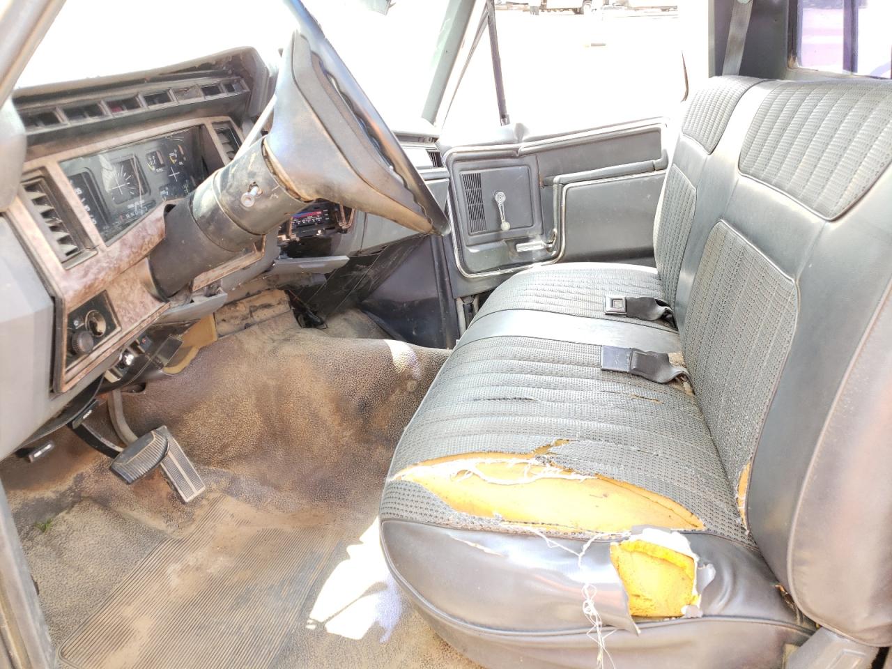 Photo 5 from auction – 1985 FORD F250 with VIN 1FTHF2517FPA05209