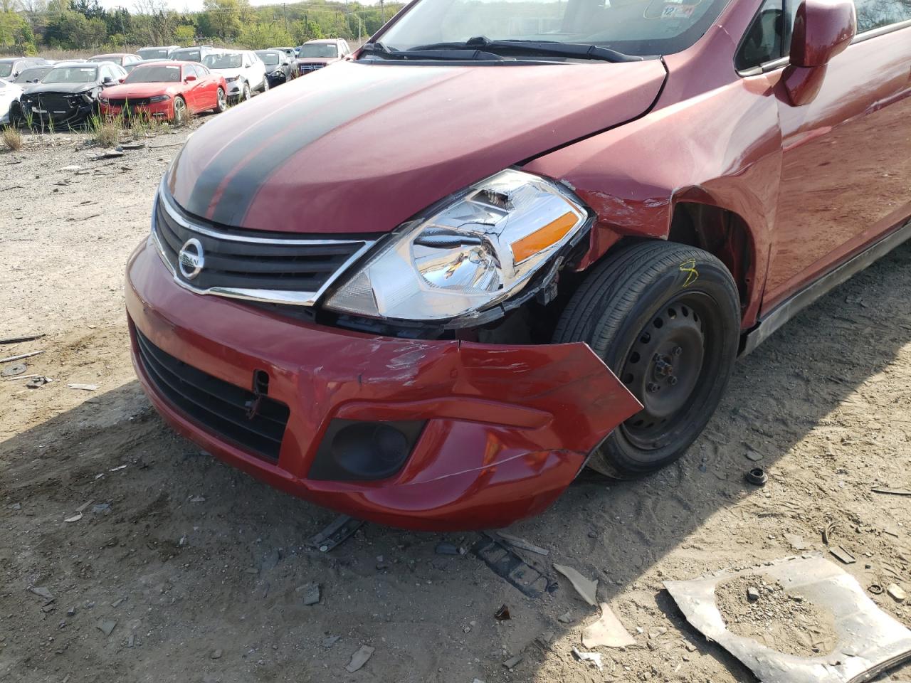 Photo 9 from auction – 2010 NISSAN VERSA S with VIN 3N1BC1AP2AL457000