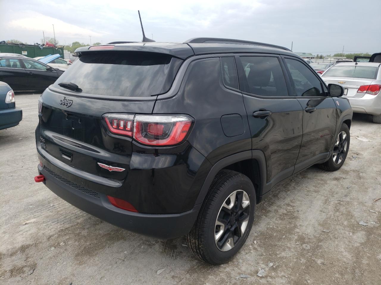 Photo 4 from auction – 2017 JEEP COMPASS TR with VIN 3C4NJDDB6HT657423