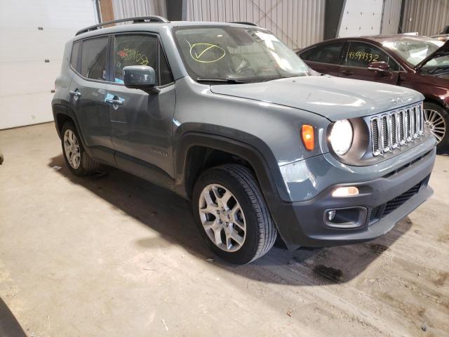 JEEP RENEGADE L 2017 with VIN ZACCJBBB1HPG31706 - Photo from auction