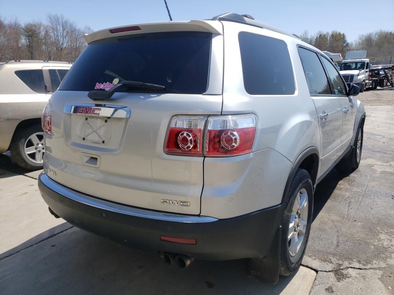 Photo 4 from auction – 2012 GMC ACADIA SLE with VIN 1GKKVPED0CJ189590