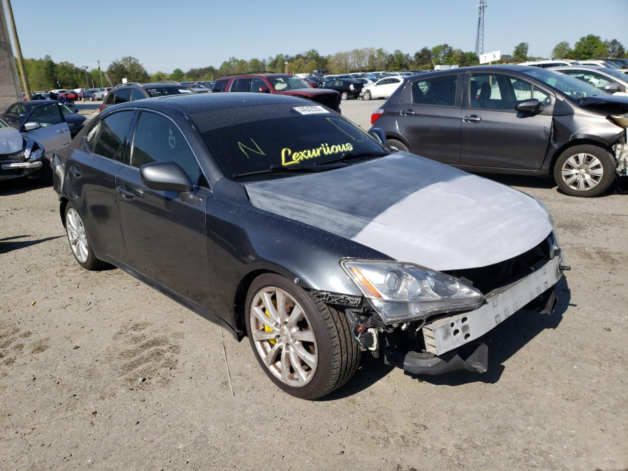 LEXUS IS 350 2008 with VIN JTHBE262785021472 - Photo from auction