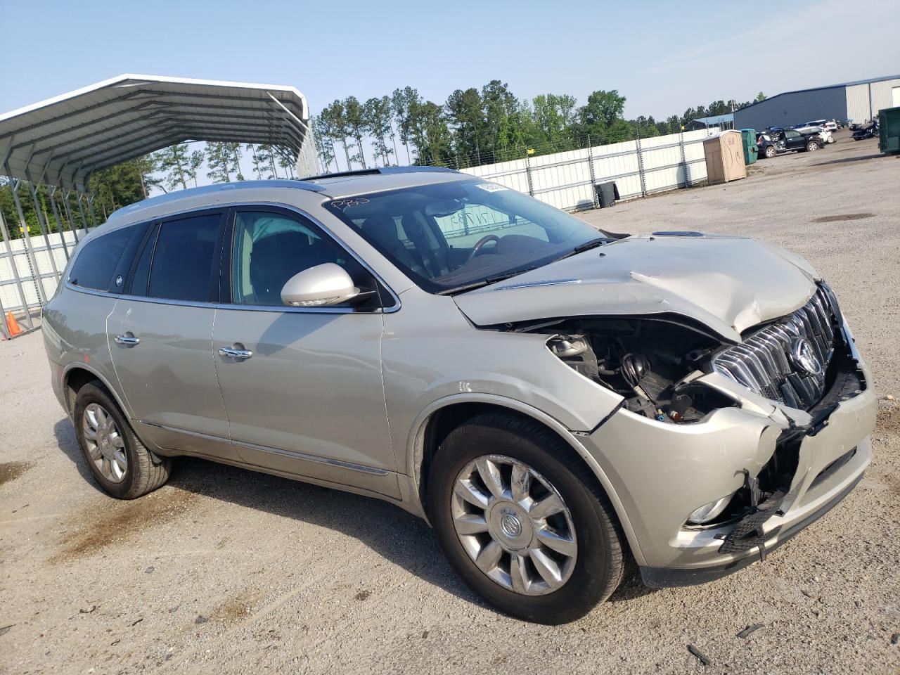 BUICK ENCLAVE 2013 with VIN 5GAKRCKD0DJ109804 - Photo from auction