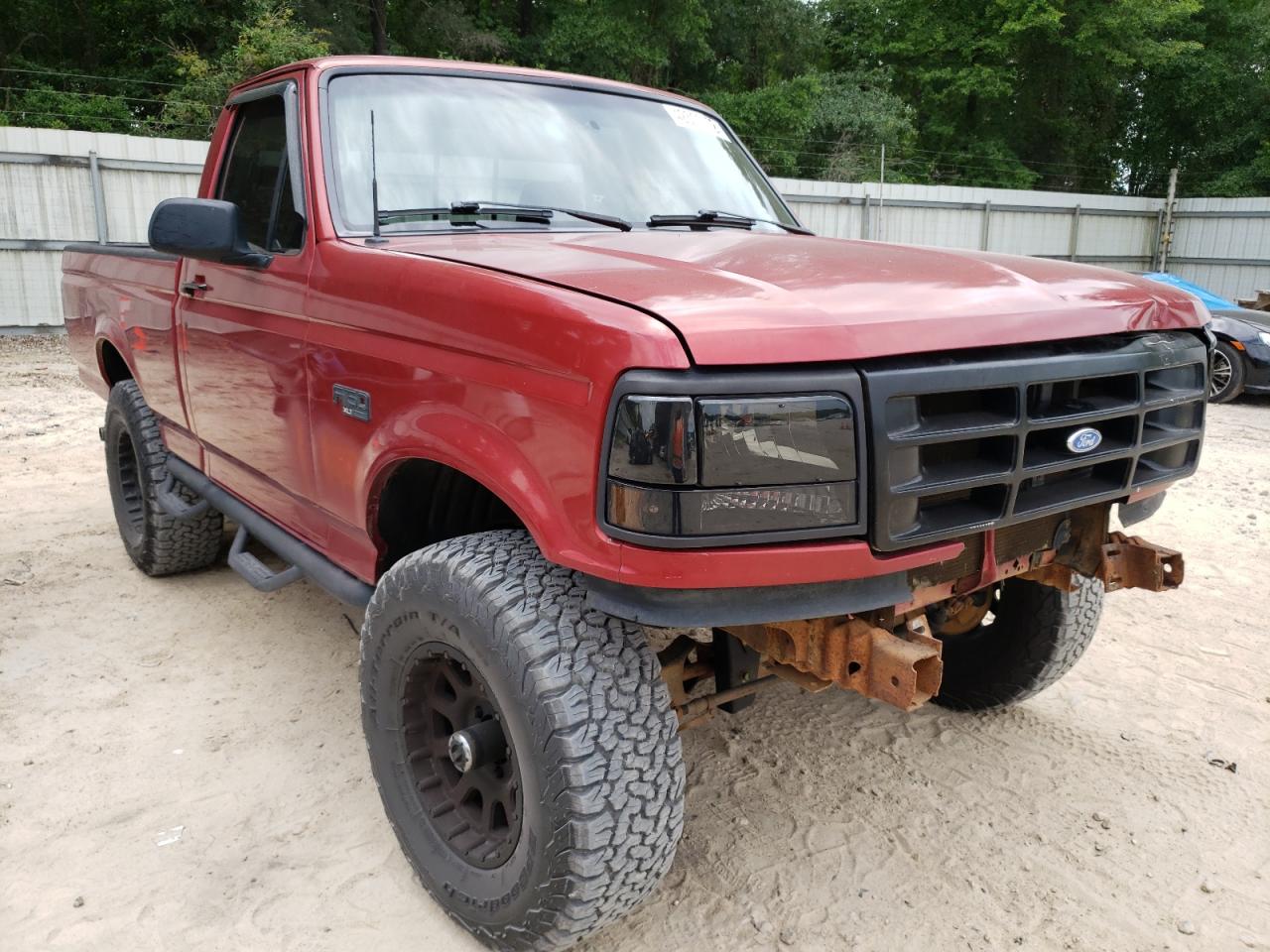 FORD F150 1996 with VIN 1FTEF14Y4TLB52585 - Photo from auction