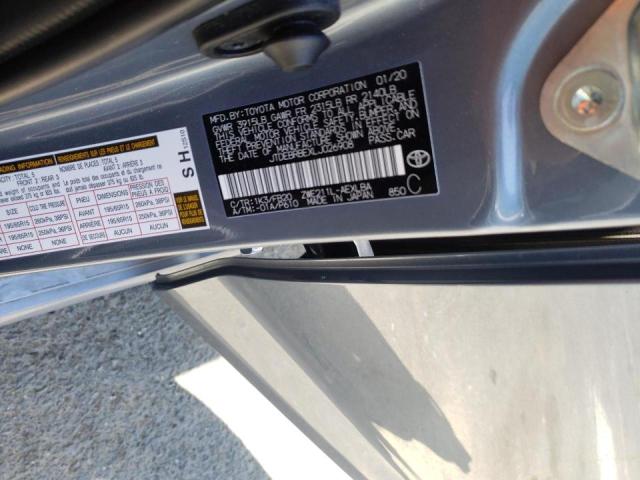 Photo 9 from auction – 2020 TOYOTA COROLLA LE with VIN JTDEBRBEXLJ026908
