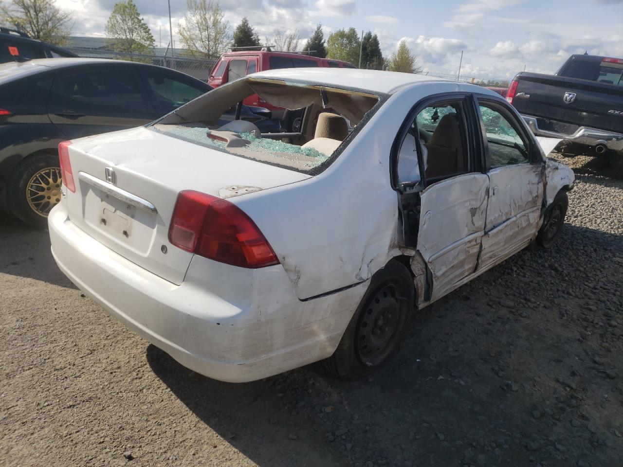 Photo 4 from auction – 2002 HONDA CIVIC EX with VIN JHMES26842S001974