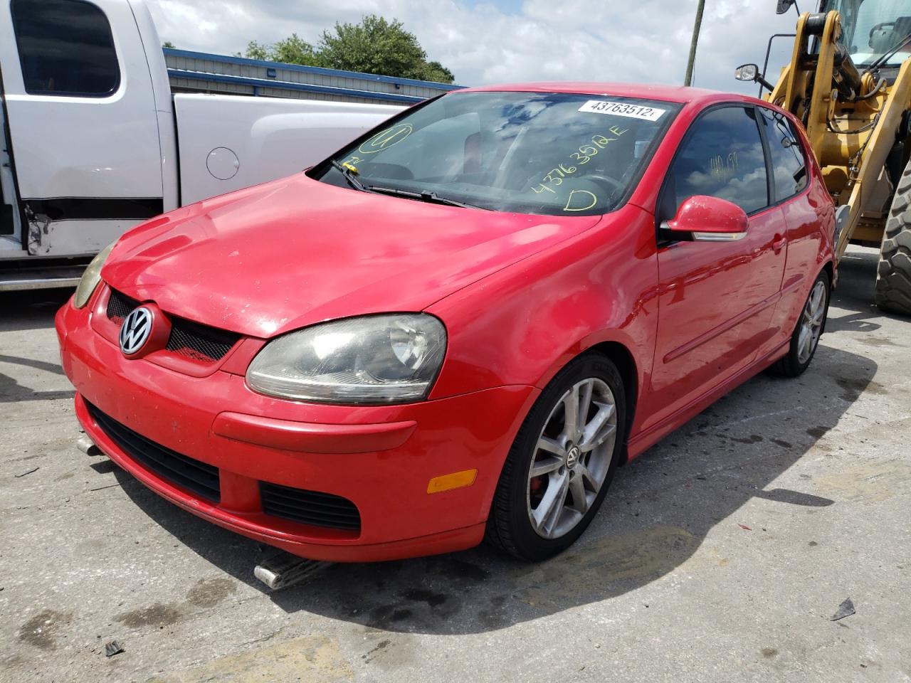 Photo 2 from auction – 2007 VOLKSWAGEN RABBIT with VIN WVWBR71K07W058530