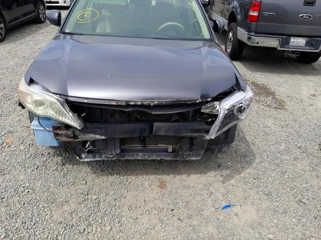 Photo 9 from auction – 2012 TOYOTA AVALON BAS with VIN 4T1BK3DB0CU464902