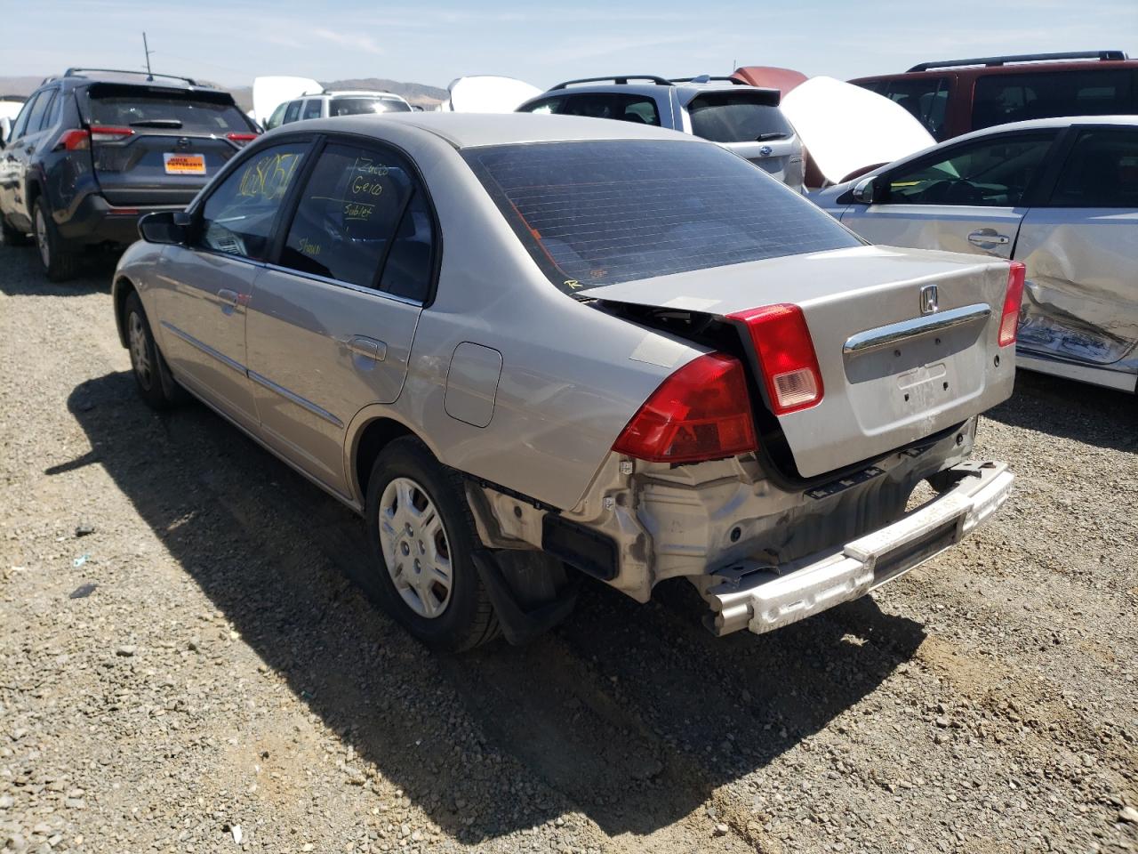 Photo 3 from auction – 2002 HONDA CIVIC LX with VIN 1HGES15662L044462