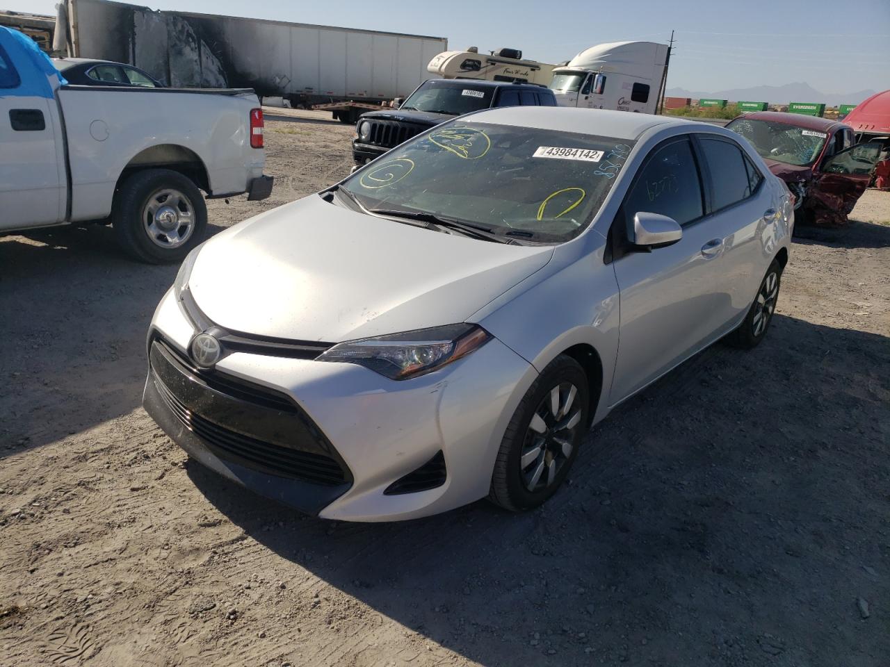 Photo 2 from auction – 2017 TOYOTA COROLLA L with VIN 2T1BURHE9HC856710