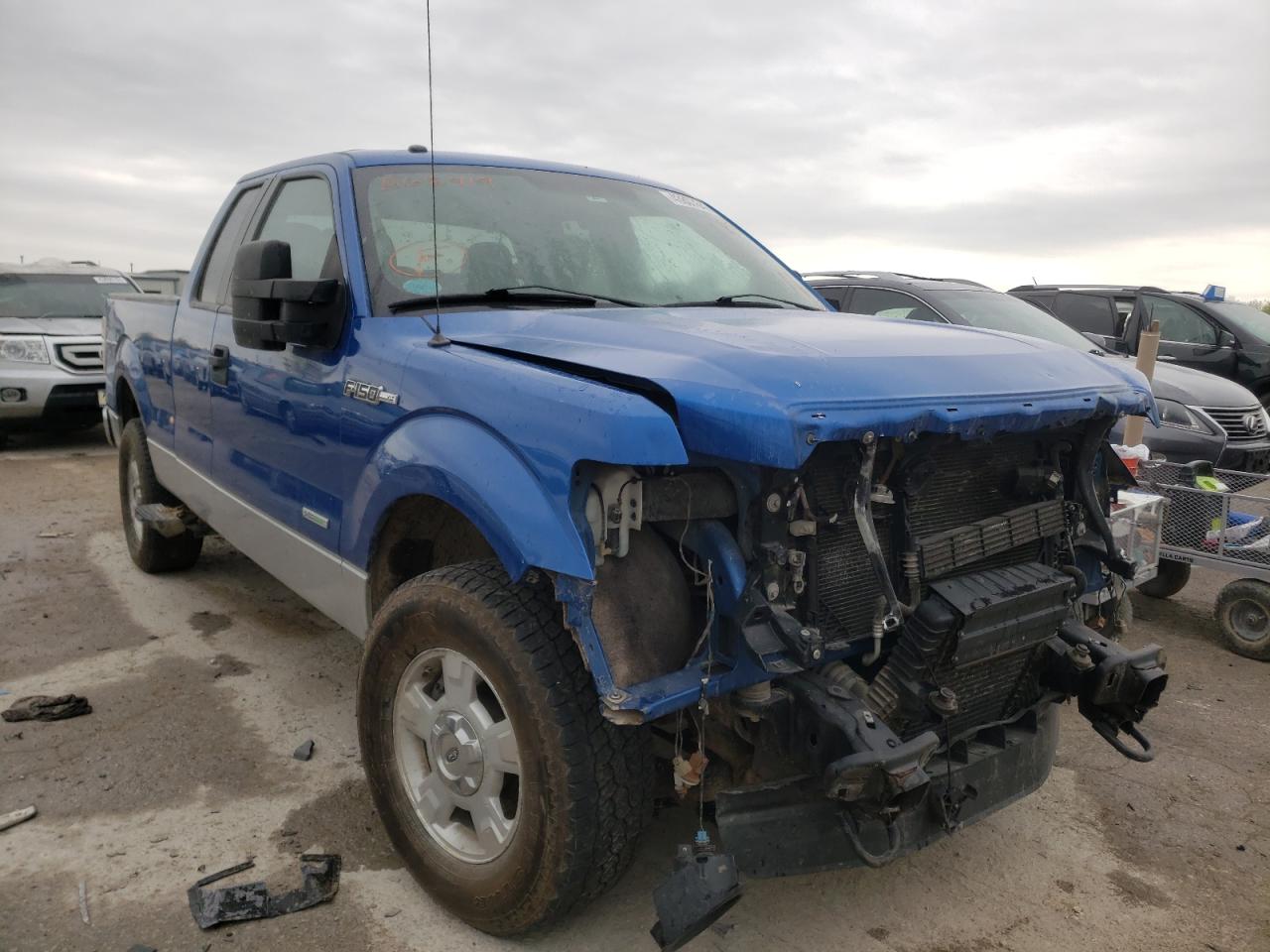 FORD F150 SUPER 2013 with VIN 1FTFX1ET9DFD68419 - Photo from auction