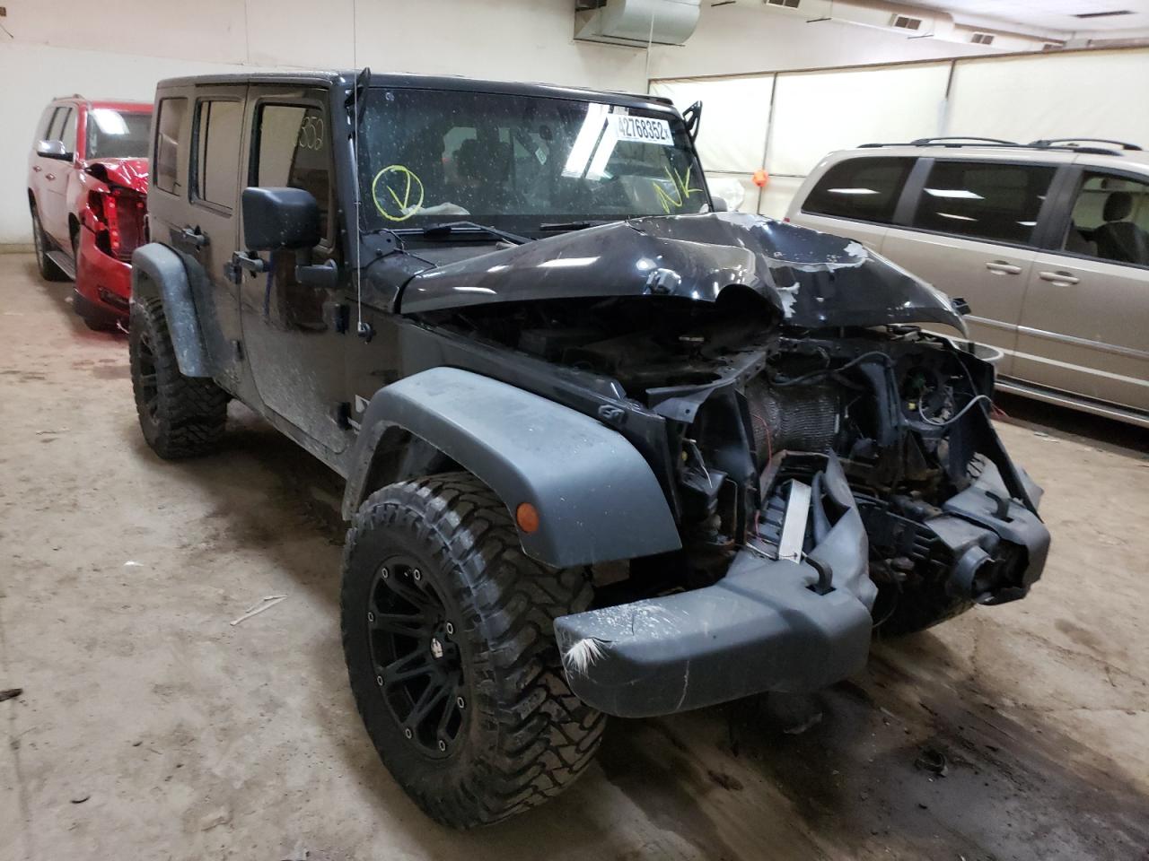 JEEP WRANGLER U 2009 with VIN 1J4GA39199L721111 - Photo from auction