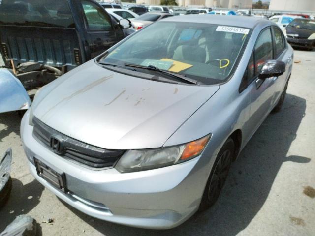 Photo 2 from auction – 2012 HONDA CIVIC LX with VIN 19XFB2F56CE320146