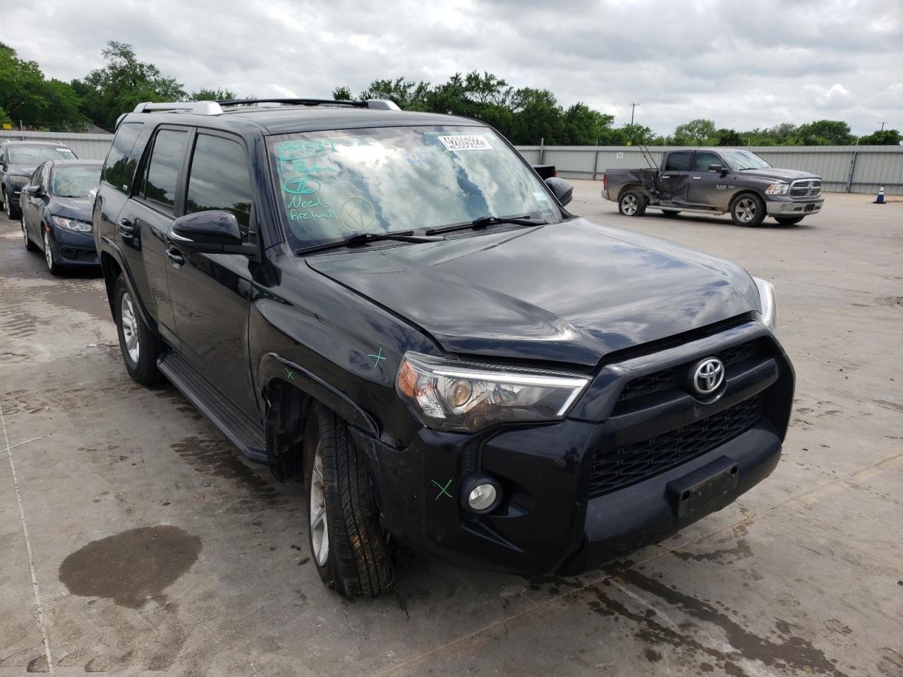 Photo 1 from auction – 2018 TOYOTA 4RUNNER SR with VIN JTEBU5JR4J5496203