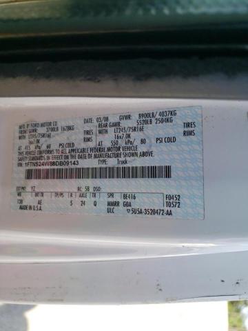 Photo 10 from auction – 2008 FORD ECONOLINE with VIN 1FTNS24W88DB09143