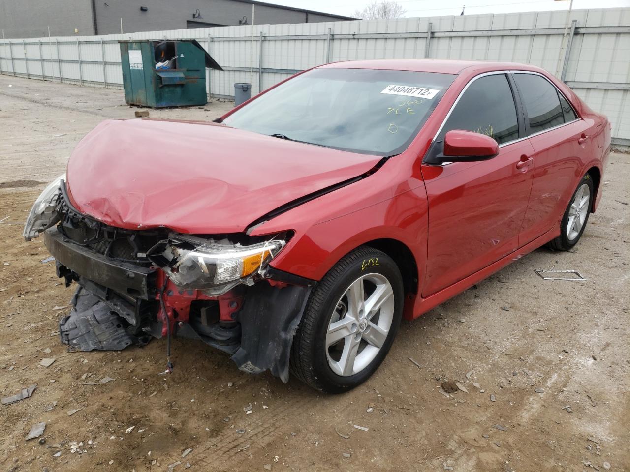 Photo 2 from auction – 2012 TOYOTA CAMRY BASE with VIN 4T1BF1FK7CU552738
