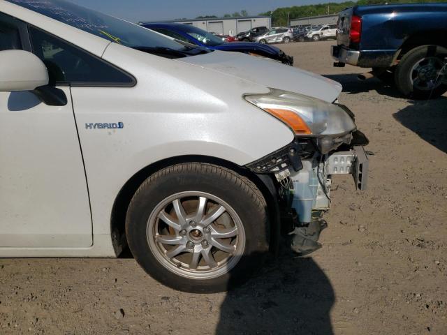 Photo 9 from auction – 2012 TOYOTA PRIUS V with VIN JTDZN3EU6C3184353