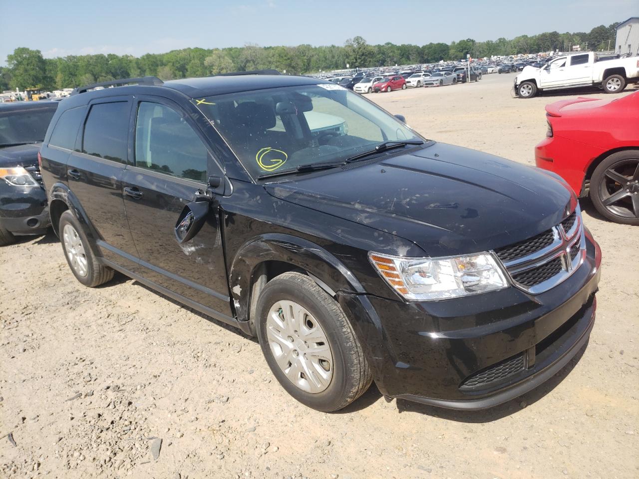 DODGE JOURNEY SE 2020 with VIN 3C4PDCAB0LT232528 - Photo from auction