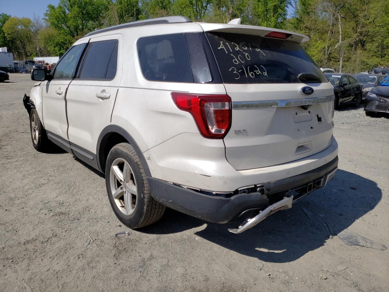 Photo 3 from auction – 2016 FORD EXPLORER X with VIN 1FM5K8DH6GGC10601