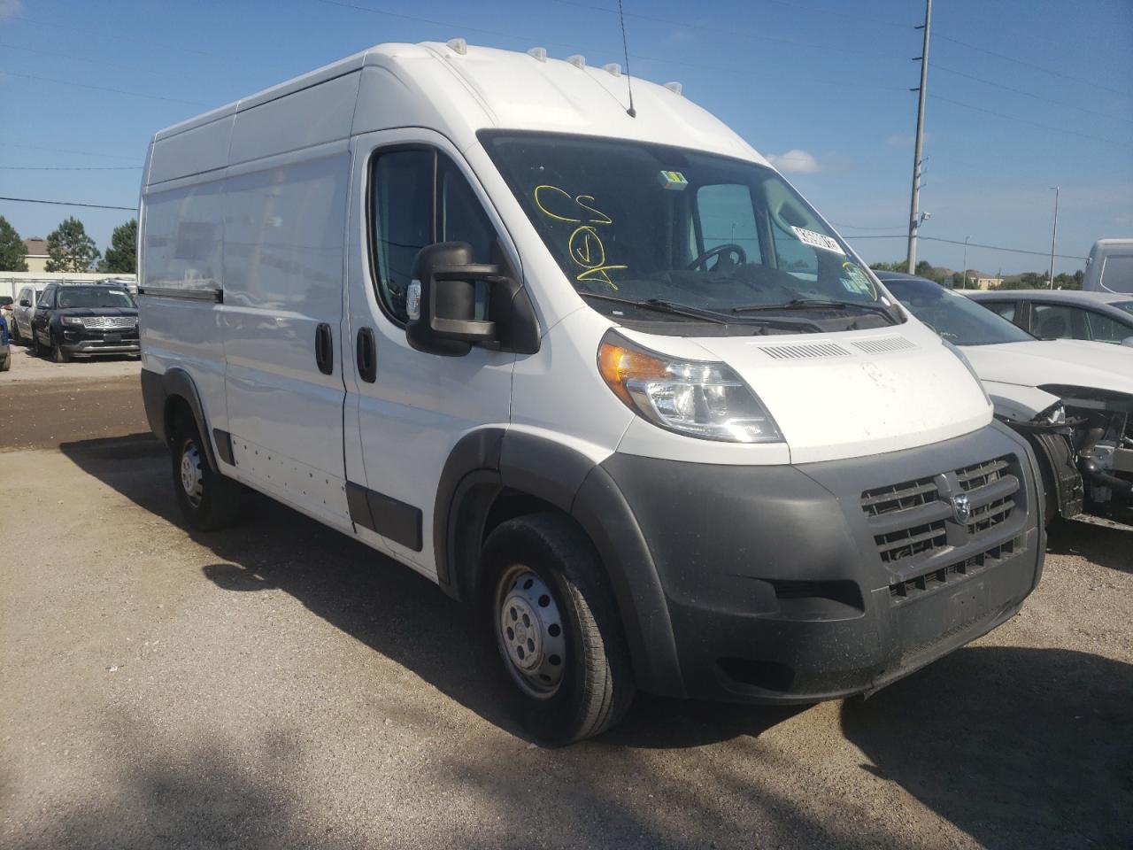 RAM PROMASTER 2018 with VIN 3C6TRVCG5JE112527 - Photo from auction