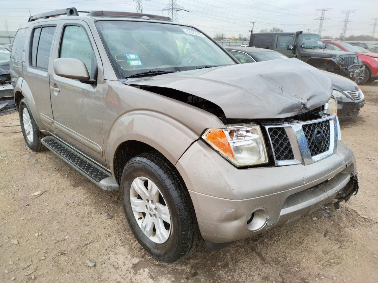 Photo 1 from auction – 2007 NISSAN PATHFINDER with VIN 5N1AR18W27C647710