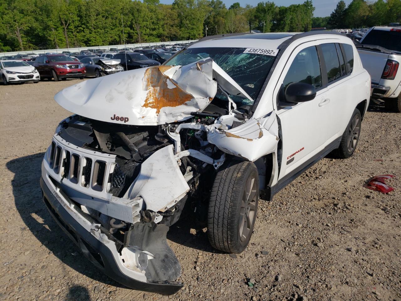 Photo 2 from auction – 2016 JEEP COMPASS SP with VIN 1C4NJDBBXGD725441