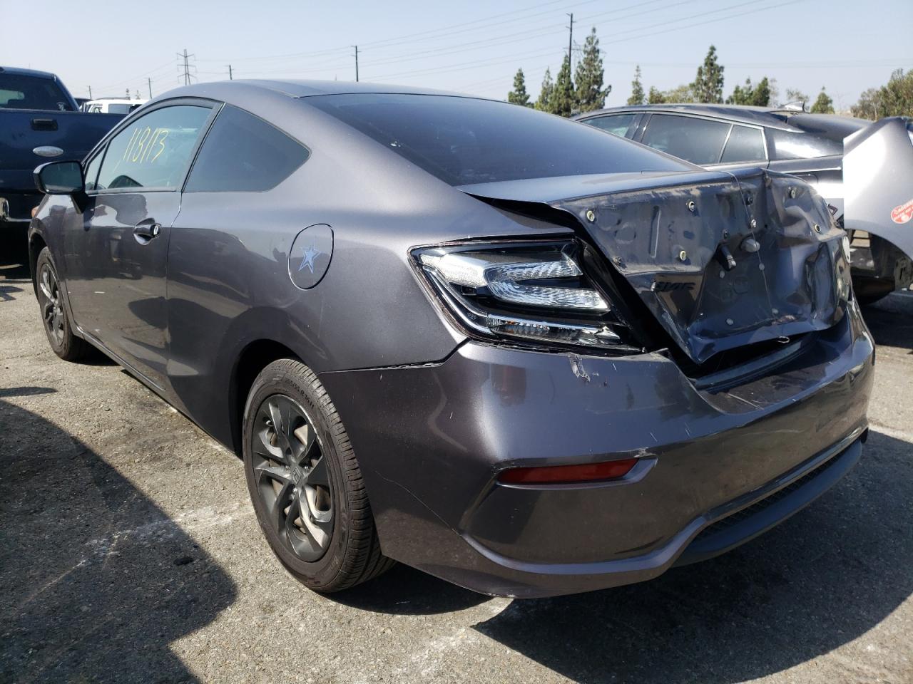 Photo 3 from auction – 2015 HONDA CIVIC LX with VIN 2HGFG3A57FH509459