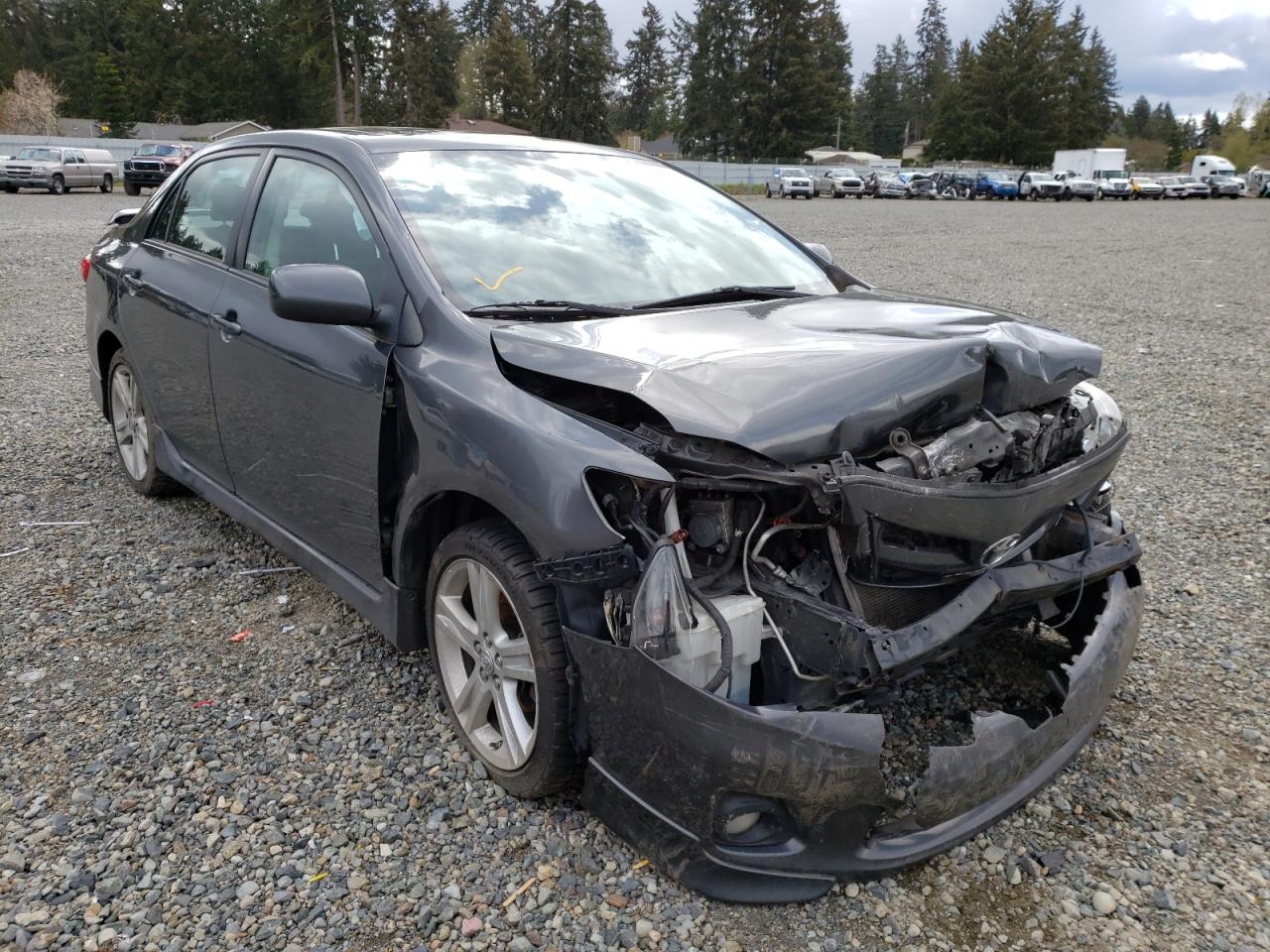 TOYOTA COROLLA BA 2013 with VIN 2T1BU4EE8DC999875 - Photo from auction